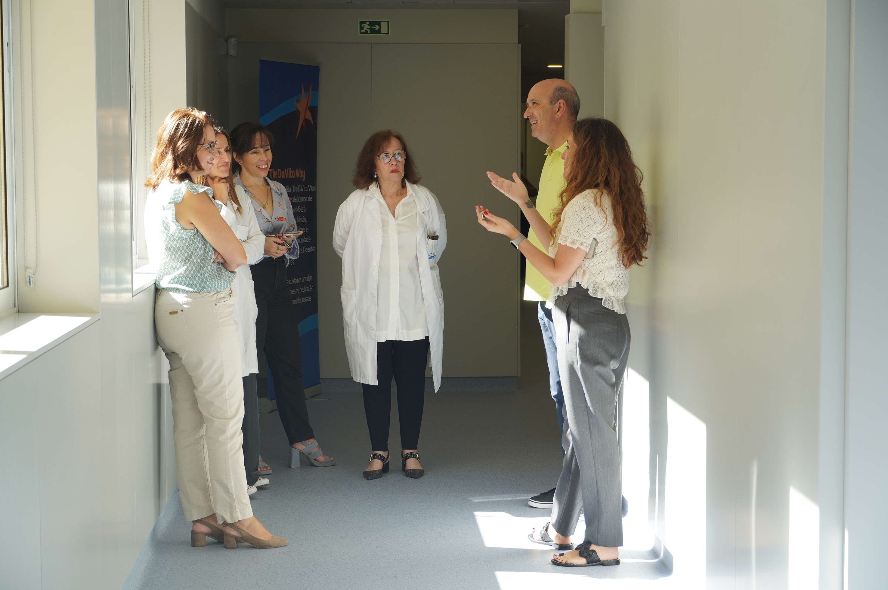 Interior da DaVita Mafra