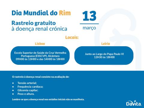 Dia Mundial do Rim