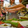 Escolhas alimentares inteligentes para eventos sociais
