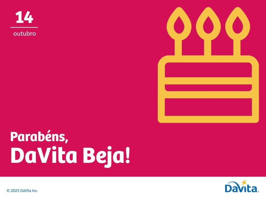 aniversario davita beja 2025
