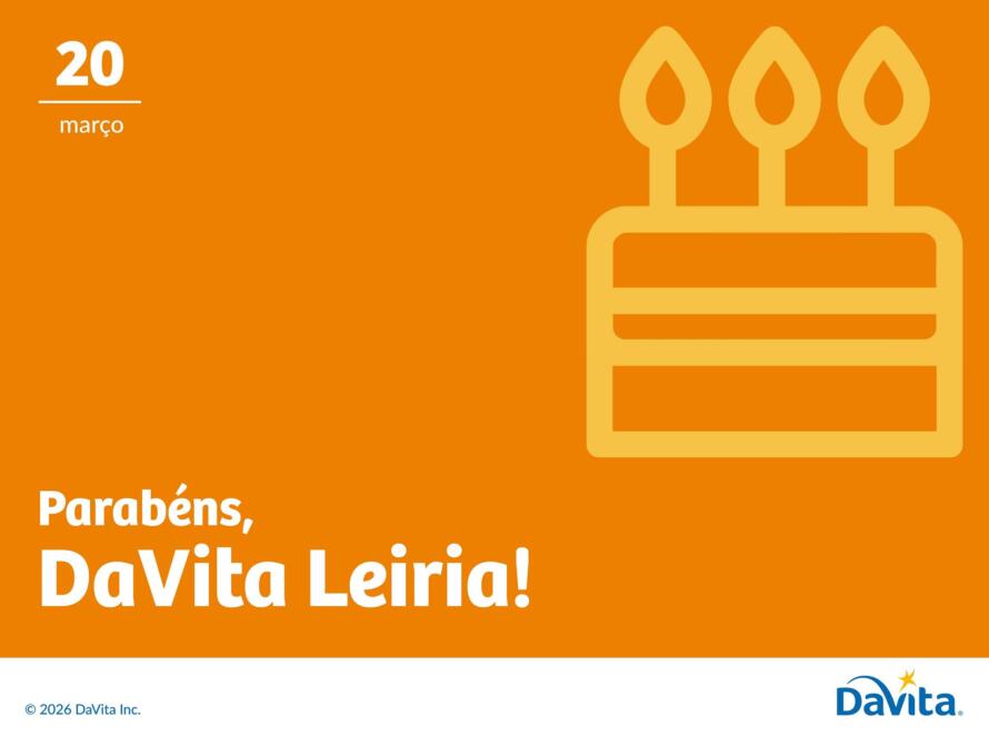 DaVita Leiria 44 anos